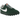 Nike Astro Grabber QS Fir Sail sneakers i vinklad vy med grön ovandel i textil, vit läderswoosh och klassisk gummisula