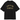 Fear of God Essentials Jersey Crewneck Tee Black sneakers framifrån i svart bomull med vit bröstlogotyp och ribbad krage