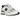 New Balance 2002R White Black Gold Metallic sneakers i sidoprofil med vit mesh, svarta överlägg och gyllene detaljer på gummisulan