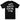 Anti Social Social Club Logo 2 Tshirt Black sneakers framifrån med svart bomull och vit bröstlogga