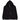 Carhartt WIP Hooded Eldon Sweat Jacket Black sneakers i framifrån-vy med svart huva, dragsko och mjuk bomullsfinish