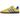 Adidas Handball Spezial Wonder Glow sneakers i sidoprofil med gul mockaöverdel, bruna detaljer och klassisk gummisula
