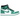 Jordan 1 High Zoom Air CMFT Stadium Green sneakers i sidoprofil med grön mockaöverdel, vit mellansula och svart swoosh-logotyp