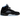 Jordan 5 Retro Black University Blue sneakers i sidoprofil med svart överdel i nubuck, blå detaljer och synlig dämpning