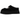 UGG Bea Mary Jane Black sneakers sidoprofil i svart läder med justerbar rem, rund tåbox och platt gummisula