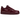 Nike Air Force 1 Low Syna Central Cee Dark Beetroot sneakers i en klassisk sidoprofil med mörkröd läderöverdel och matchande skosnören