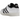 Adidas Superstar 80s Bape White Black sneakers i sidoprofil med vit överdel i läder, svarta ränder och gummisula
