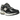 New Balance 2002R Black Sea Salt Gold Metallic sneakers i vinkelad vy med svart mesh och gyllene detaljer