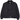 Carhartt WIP Stanton Jacket Black / Black sneakers framifrån i helt svart färg med krage