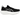 ASICS Gel-Nimbus 27 Black Lake Grey sneakers i sidoprofil med svart mesh-ovandel, grå detaljer och dämpad sula