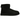 UGG Classic Mini II Boot Black sneakers i sidoprofil med svart ovandel i mocka, märkeslogotyp på hälen och mjukt foder invändigt.