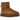 UGG Classic Mini II Boot Chestnut sneakers sedd från sidan med den karaktäristiska kastanjebruna ovandelen i mocka och platt yttersula