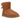 UGG Mini Bailey Bow II Chestnut sneakers i vinklad profil, utförda i kastanjebrunt mocka med den karakteristiska rosettdetaljen baktill