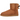 UGG Mini Bailey Bow II Chestnut sneakers i profil med brun ovandel i mocka, mjukt foder och dekorativ rosett baktill
