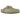 Birkenstock Boston Khaki Narrow Fit sneakers i vinklad profil, tillverkade i oljad nubuck med klassisk justerbar rem och korkfotbädd.