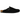 Birkenstock Boston Black Suede sneakers från sidan med svart mockaovandel, korkmellansula och justerbar rem med metallspänne