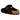 Birkenstock Boston Black Suede sneakers i profilvy med ovandel i svart mocka, justerbar rem med metallspänne och den klassiska fotbädden i kork