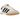 Adidas Samba Millennium White Black Gum sneakers i sidoprofil med vit leräderöverdel, svarta ränder och klassisk gummisula