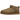 UGG Classic Ultra Mini Boot Antilope sneakers i sidoprofil med beige ovandel i mocka, lågt skaft och en slitstark brun yttersula i stilren design.