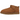 UGG Classic Ultra Mini Chestnut sneakers i en vinklad vy med ovandel i mocka och signatur-logotyp på hälen samt mjukt foder