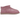 UGG Classic Ultra Mini Boot Dusty Orchid sneakers sidoprofil i en ljuslila mockafärg med lågt skaft och bekväm fodrad insida