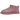 UGG Classic Ultra Mini Boot Dusty Orchid sneakers sidoprofil tillverkad i mjuk mocka i en ljuslila nyans med en bekväm gummisula.