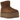 UGG Classic Mini Platform Boot Chestnut sneakers i vinklad profil, tillverkad i chestnut-mocka med tjock platåsula och mjukt foder