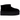 UGG Classic Ultra Mini Platform Boot Black sneakers i profil som visar den ikoniska svarta ovandelen i mocka och den höga plattformssulan.