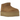 UGG Classic Ultra Mini Platform Boot Chestnut sneakers i vinklad profil med kastanjebrun mockaovandel och kraftig platåsula.