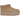UGG Classic Ultra Mini Platform Boot Driftwood sneakers sedda från sidan med ovandel i mocka, chunky platåsula och mjukt foder i samma beige nyans