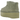 UGG Classic Ultra Mini Platform Boot Shaded Clover sneakers i vinklad profil med mocka i grön nyans och chunky plattform-yttersula.