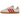 Adidas Samba OG Pony Hair Wonder Beige Better Scarlet sneakers i sidoprofil med beige ponnyhår och röda detaljer