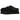 UGG Tazz Slipper Heritage Braid Black sneakers i profil, tillverkade i svart mocka med flätad kant och tjock platåsula i mjukt EVA-skum
