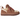 UGG Lowmel Rocky Oak sneakers i sidoprofil med brun ovandel i mocka och textil, tjocka skosnören och en robust beige yttersula av gummi.
