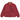 Stussy Coaches Jacket Burgundy sneakers visas framifrån med klassisk krage, vit logotyp på bröstet, knappknäppning och djup vinröd färg