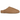 UGG Elea Slip-On Slipper Chestnut sneakers i frontvy med ovandel i mocka, rund tåbox och en kraftig, platåinspirerad gummisula i matchande färg