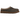 UGG Tasman Baxter Slipper Chestnut sneakers i frontvy med brun mockaöverdel, slip-on-design och den ikoniska vävda kantdetaljen vid vristen.