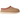 UGG Tasman II Slipper Sand Dark Cherry sneakers i en vinklad vy med mockadetaljer, det ikoniska broderade Tasman-flätbandet och varmt foder