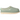 UGG Tasman Meadow Accent Slipper Artichoke sneakers sedda från sidan i olivgrönt mockautförande med den karakteristiska flätade broderikanten.