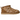 UGG Classic Ultra Mini Boot Felicity Leopard Jasmine sneakers i vinklad vy med det tydliga leopardmönstret och UGG-logotypen på hälen.