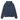 Stussy Fleece Raglan Hoodie Navy sneakers frontvy av mörkblå huvtröja med Stussy-logotyp på bröstet och raglanärmar i fleece