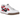 Nike Gato White Gym Red Gum Dark Brown Black sneakers i sidoprofil med vit ovandel, röd swoosh och gummisula