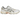 Asics Gel-1130 White Clay Grey sneakers sidoprofil i en ljus färgpalett med vit mesh, grå överdrag och den ikoniska Gel-sulan