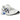 Asics Gel-1130 Tuna Blue sneakers i vinklad profil med vit mesh, ljusblå detaljer, silverfärgade overlays och robust gummisula