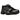 Asics Gel-Nimbus 9 Black Pure Silver sneakers i sidoprofil med svart mesh, detaljer i silver, karaktäristisk gummisula och Asics-logotyp på sidan.
