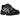 Asics Gel-1130 Black Glacier Grey sneakers i sidoprofil med svart mesh, grå läderdetaljer och en dämpande yttersula i gummi