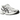Asics Gel-1130 White Pure Silver sneakers i en snygg sidoprofil med silverdetaljer, vit mesh-ovandel och synlig Gel-sula