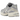 Asics Gel-1130 Cloud Grey Oatmeal sneakers i profil med grå mesh-ovandel, beige detaljer, ikoniska sidostripes och dämpande mellansula