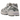 Asics Gel-1130 Faded Ash Rock sneakers sidoprofil med grå mesh-ovandel, beige läderdetaljer, skosnören och en bekväm dämpad mellansula