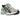 Asics Gel-Nimbus 9 White Bamboo sneakers i vinklad vy med vit ovandel, detaljerade linjer och en stötdämpande Gel-mellansula